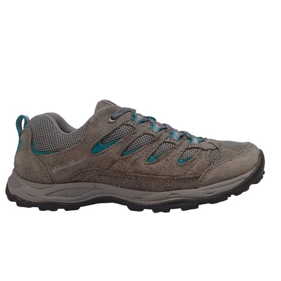 Eddie Bauer Shoes - Eddie Bauer Seneca Peak Women's Gray Leather MidLite Trail Hiking Shoes 8